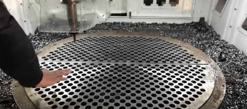 Tube sheet drilling job works service provider in Mumbai 